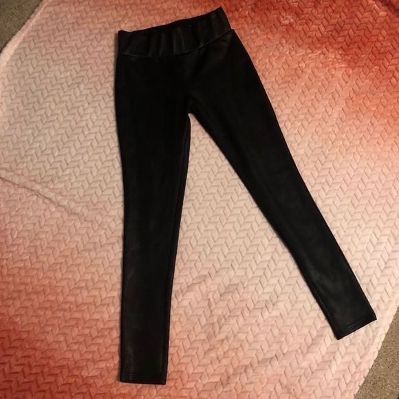 Faux Leather Leggings - Picture 3 of 7